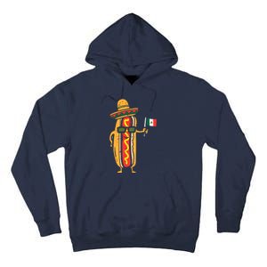 Hotdog Mexican Flag Funny Cinco De Mayo Food Tall Hoodie