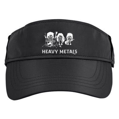 Heavy Metals Funny Chemistry Periodic Table Joke Adult Drive Performance Visor