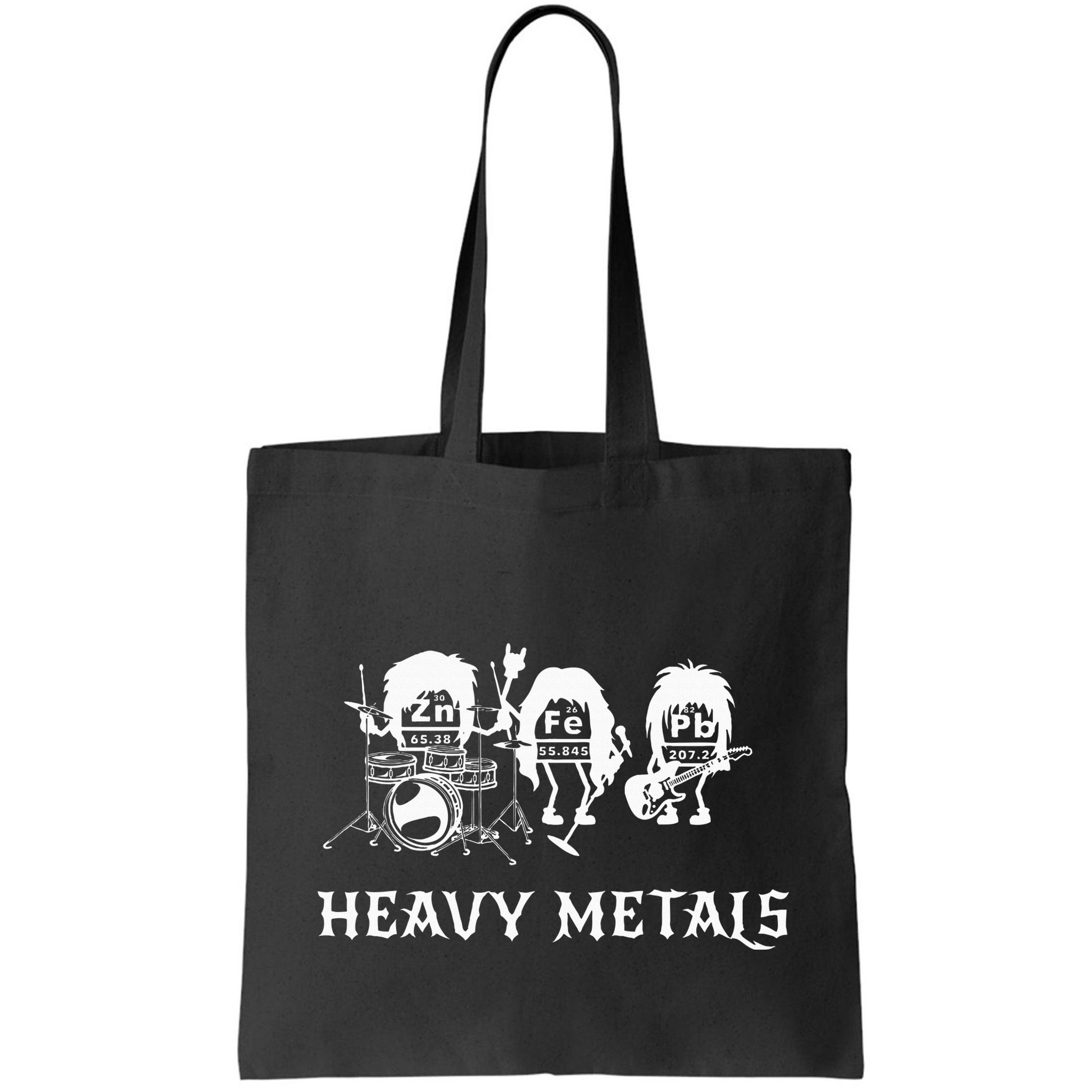 Heavy Metals Funny Chemistry Periodic Table Joke Bag