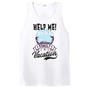 Help Me Family Vacation Design Cruise Vacation Gift PosiCharge Competitor Tank