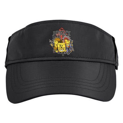 Heavy Metal Funny Chemistry Adult Drive Performance Visor