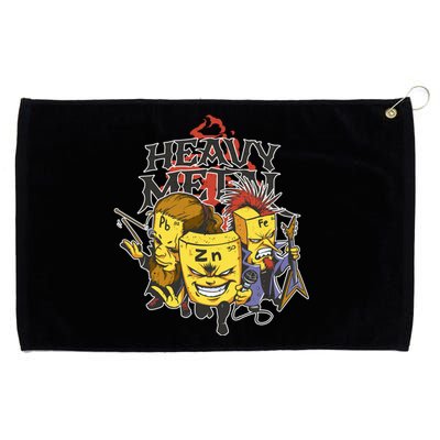 Heavy Metal Funny Chemistry Grommeted Golf Towel