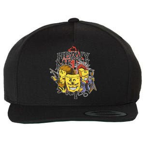 Heavy Metal Funny Chemistry Wool Snapback Cap