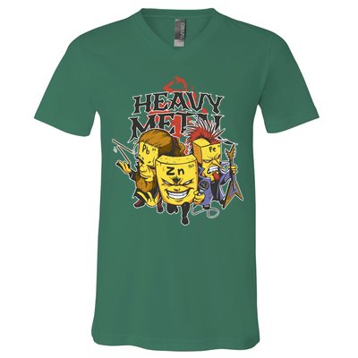 Heavy Metal Funny Chemistry V-Neck T-Shirt