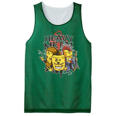 Heavy Metal Funny Chemistry Mesh Reversible Basketball Jersey Tank