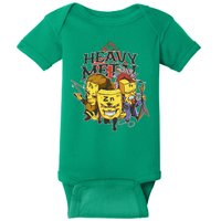 Heavy Metal Funny Chemistry Baby Bodysuit