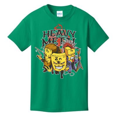 Heavy Metal Funny Chemistry Kids T-Shirt