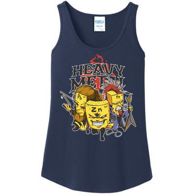 Heavy Metal Funny Chemistry Ladies Essential Tank