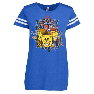 Heavy Metal Funny Chemistry Enza Ladies Jersey Football T-Shirt