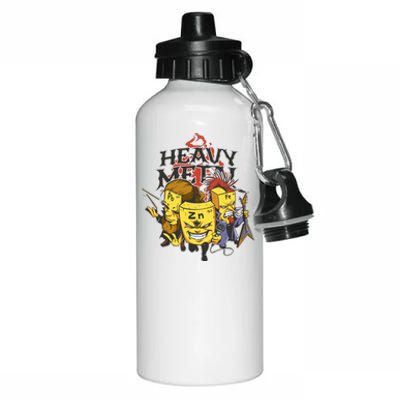 Heavy Metal Funny Chemistry Aluminum Water Bottle