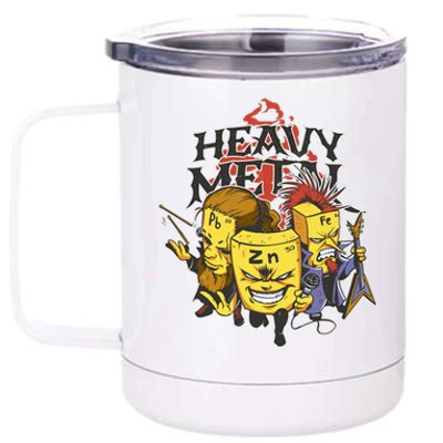 Heavy Metal Funny Chemistry 12 oz Stainless Steel Tumbler Cup