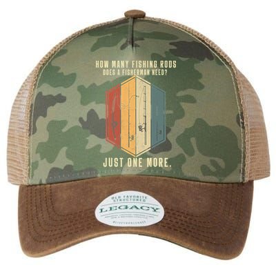 How Many Fishing Rods Does A Fisherman Need Fishing Dad Papa Legacy Tie Dye Trucker Hat