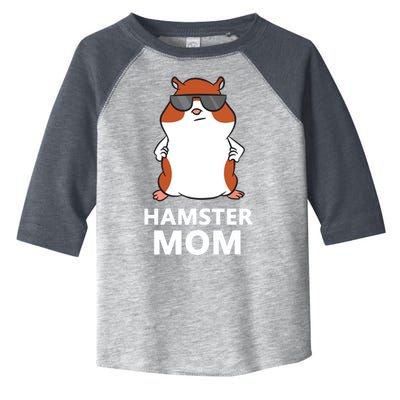 Hamster Mom Funny Pet Hamster Mom Toddler Fine Jersey T-Shirt