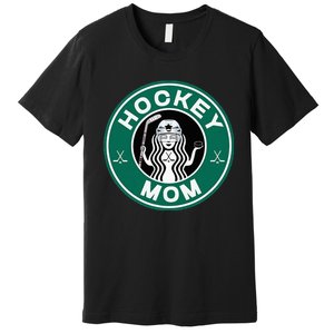 Hockey Mom For Women Mother Of Hockey Player Premium T-Shirt