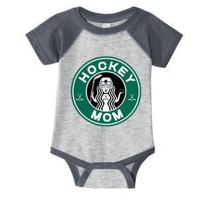 Hockey Mom For Women Mother Of Hockey Player Infant Baby Jersey Bodysuit