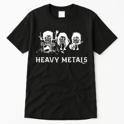 Heavy Metals Funny Chemistry Periodic Table Joke Tall T-Shirt
