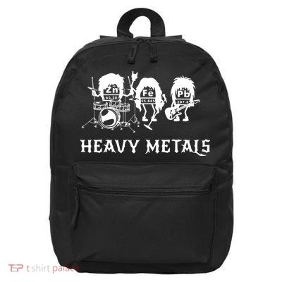 Heavy Metals Funny Chemistry Periodic Table Joke 16 in Basic Backpack