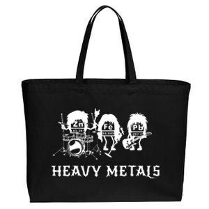 Heavy Metals Funny Chemistry Periodic Table Joke Cotton Canvas Jumbo Tote