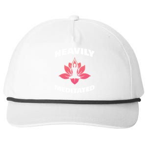 Heavily Meditated For Recovery Narcotics Fan Gift Snapback Five-Panel Rope Hat