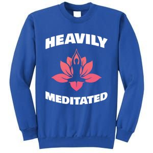 Heavily Meditated For Recovery Narcotics Fan Gift Sweatshirt