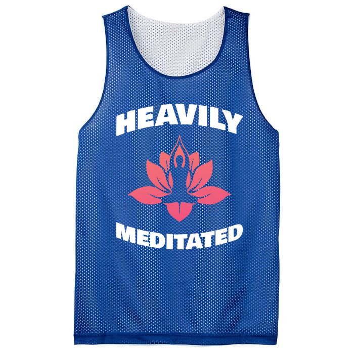 Heavily Meditated For Recovery Narcotics Fan Gift Mesh Reversible Basketball Jersey Tank