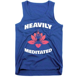 Heavily Meditated For Recovery Narcotics Fan Gift Tank Top