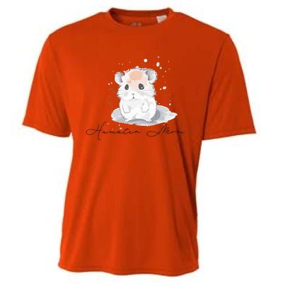 Hamster Mom For Hamster Lovers Great Gift Cooling Performance Crew T-Shirt