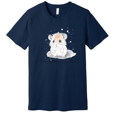 Hamster Mom For Hamster Lovers Great Gift Premium T-Shirt