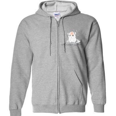 Hamster Mom For Hamster Lovers Great Gift Full Zip Hoodie