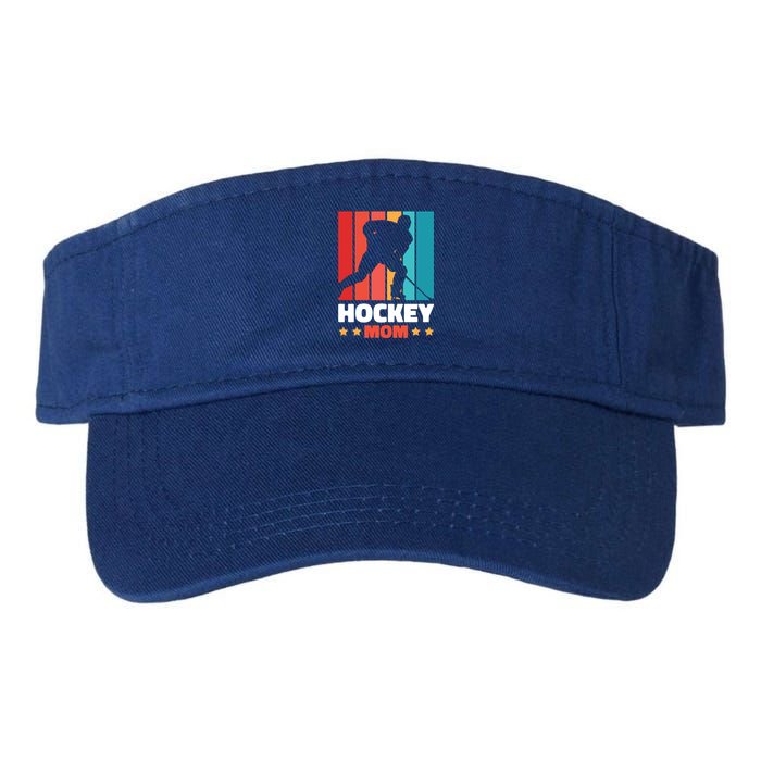 Hockey Mom For Hockey Great Gift Valucap Bio-Washed Visor