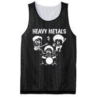 Heavy Metals Funny Chemist Elements Periodic Table Musical Mesh Reversible Basketball Jersey Tank