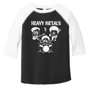 Heavy Metals Funny Chemist Elements Periodic Table Musical Toddler Fine Jersey T-Shirt