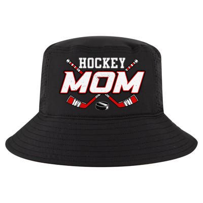 Hockey Moms For Women Mama Mother's Day Vintage Cool Comfort Performance Bucket Hat