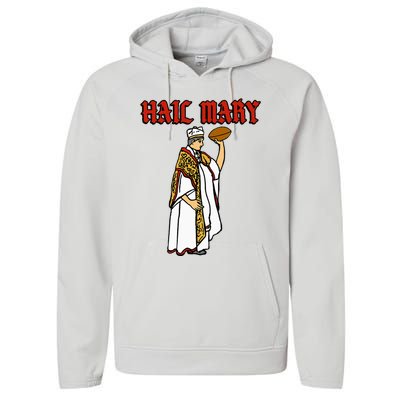 Hail Mary Football Performance Fleece Hoodie