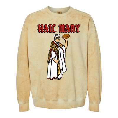 Hail Mary Football Colorblast Crewneck Sweatshirt