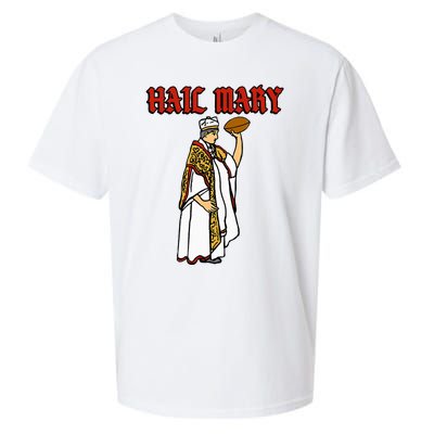 Hail Mary Football Sueded Cloud Jersey T-Shirt