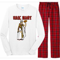 Hail Mary Football Long Sleeve Pajama Set