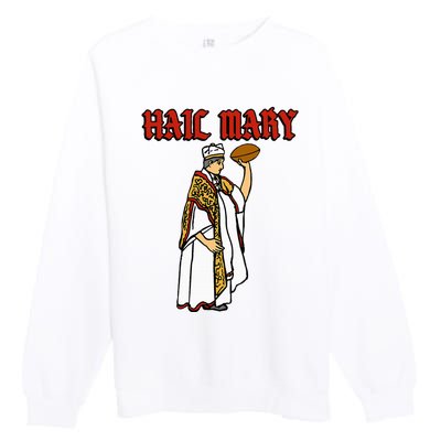 Hail Mary Football Premium Crewneck Sweatshirt