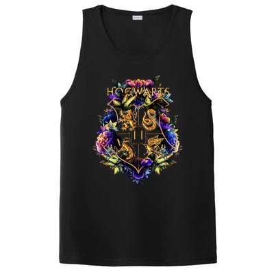 H.O.G.W.A.R.T.S Multicolored Floral Crest PosiCharge Competitor Tank