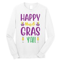 Happy Mardi Gras Ya'll Long Sleeve Shirt