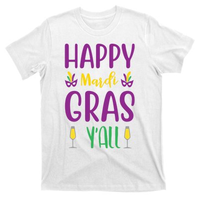 Happy Mardi Gras Ya'll T-Shirt