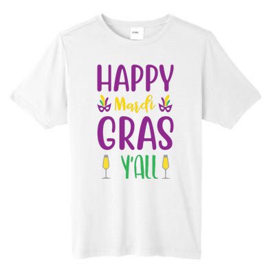 Happy Mardi Gras Ya'll Tall Fusion ChromaSoft Performance T-Shirt