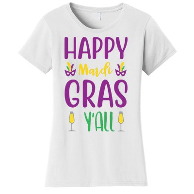 Happy Mardi Gras Ya'll Women's T-Shirt