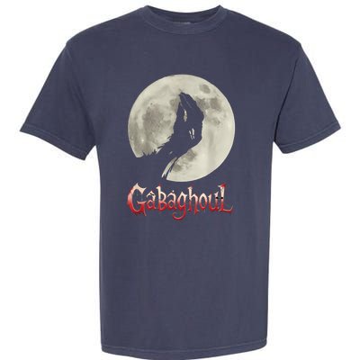 Hand Moon Gabagool Halloween Garment-Dyed Heavyweight T-Shirt