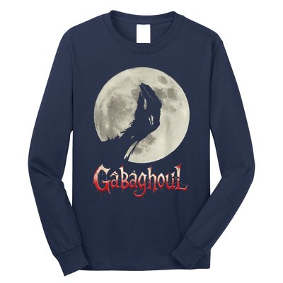 Hand Moon Gabagool Halloween Long Sleeve Shirt