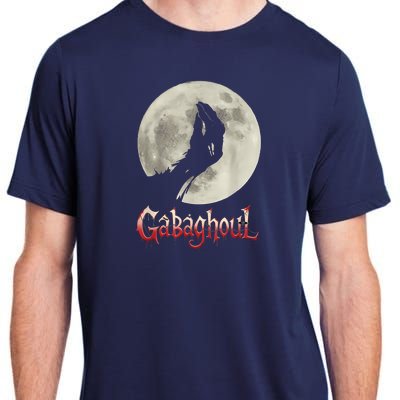 Hand Moon Gabagool Halloween Adult ChromaSoft Performance T-Shirt