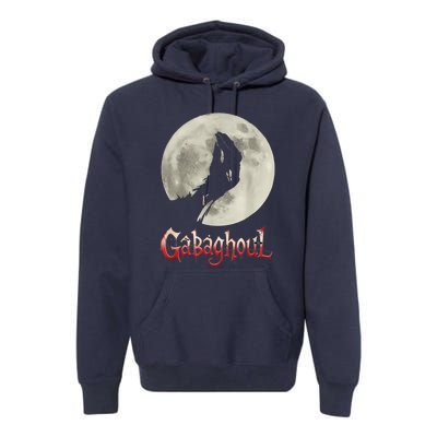 Hand Moon Gabagool Halloween Premium Hoodie