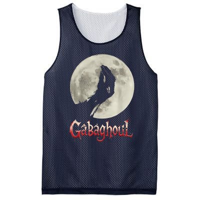 Hand Moon Gabagool Halloween Mesh Reversible Basketball Jersey Tank