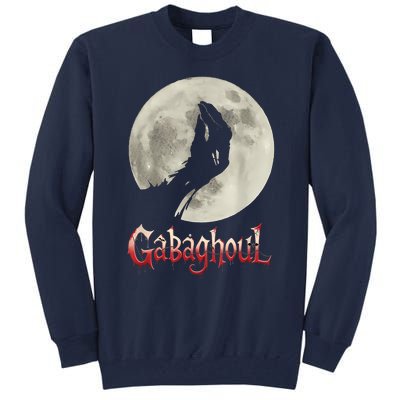 Hand Moon Gabagool Halloween Tall Sweatshirt