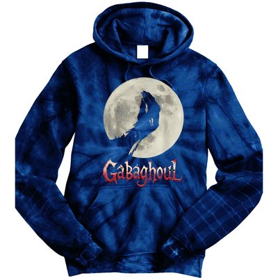 Hand Moon Gabagool Halloween Tie Dye Hoodie